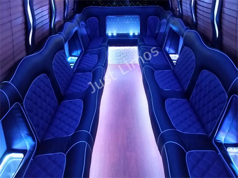 Party Bus Baltimore, Limo Rental Baltimore Raven Party Bus