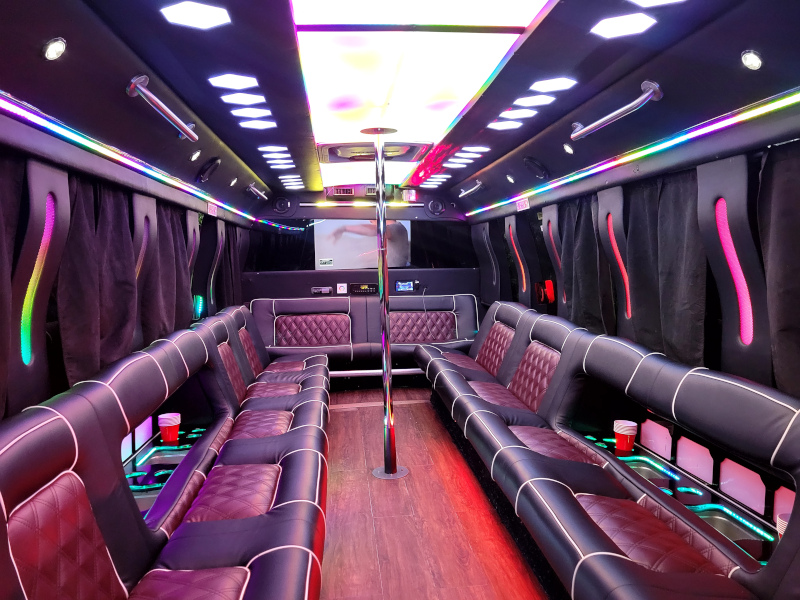 party bus limo bus