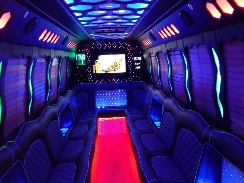 Party Bus Baltimore, Limo Rental Baltimore Raven Party Bus