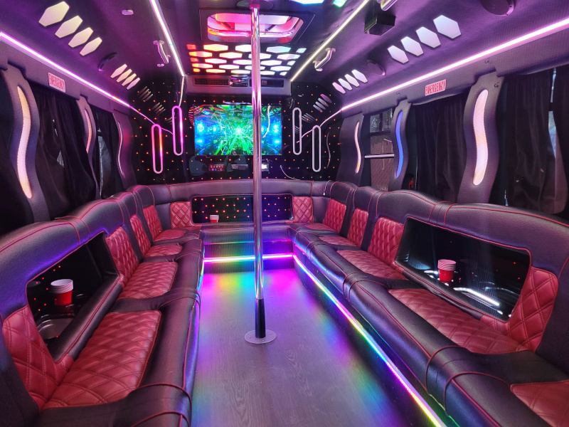 party bus rental wildfire party bus